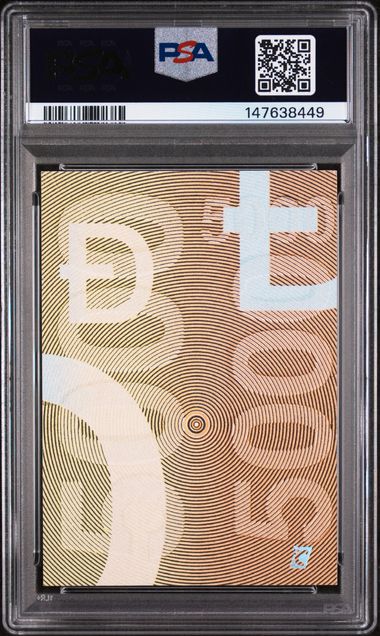 2022 Cardsmiths Currency Series 1 Shiba Inu Cold Foil graded PSA 8 (NM-MT)