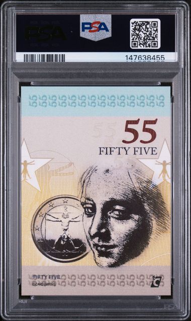 2025 Cardsmiths Galactic Leonardo Da Vinci Cold Foil PSA 9