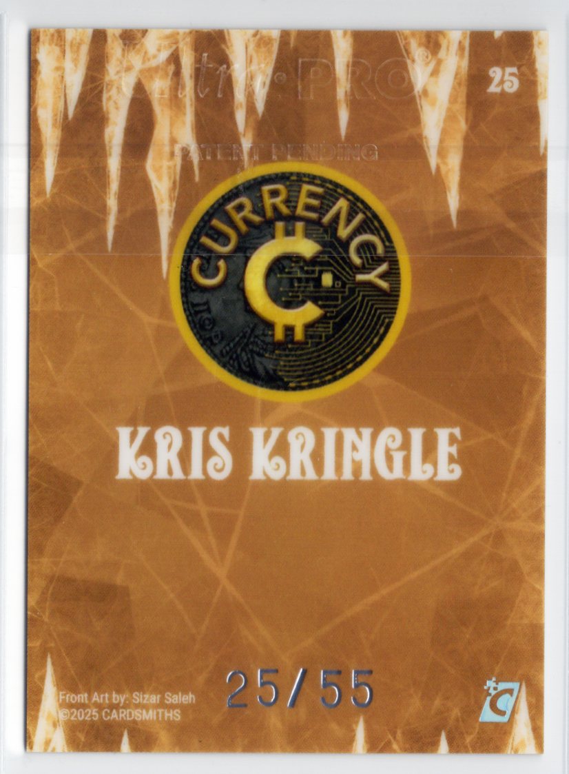 Cardsmiths Holiday Series – Kris Kringle – Gingerbread Refractor 25/55