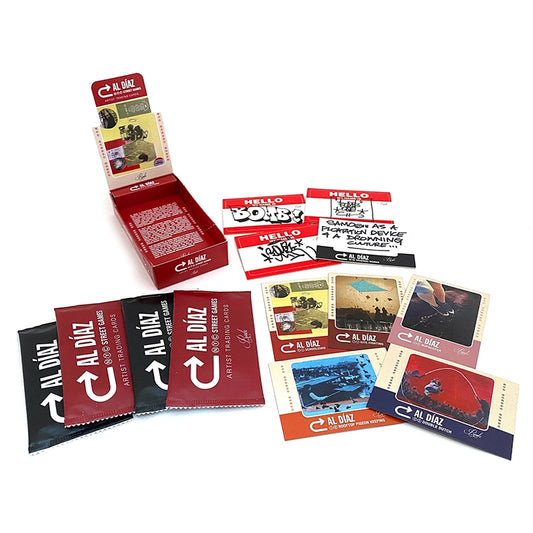 Al Diaz "NYC STREET GAMES" Artist Trading Cards - Factory Sealed 6-Box Hobby Case (with Exclusive Bonus Print)