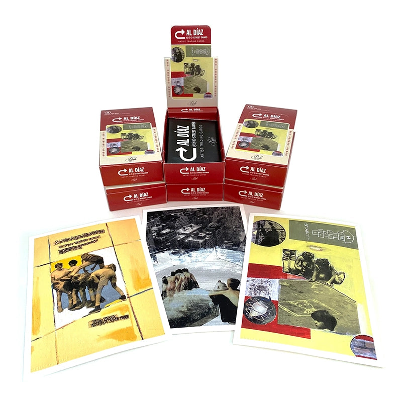 Al Diaz "NYC STREET GAMES" Artist Trading Cards - Factory Sealed 6-Box Hobby Case (with Exclusive Bonus Print)