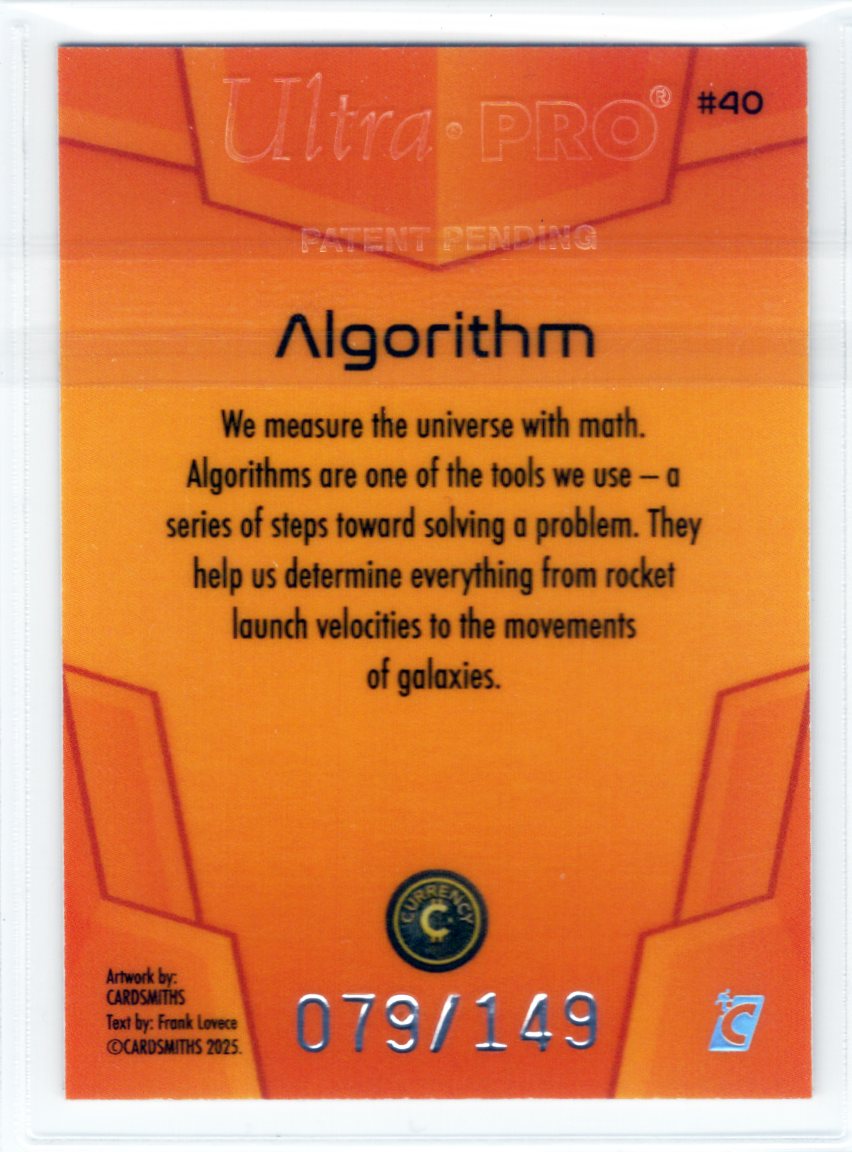 Cardsmiths Space - Galactic Edition - Algorithm #40 - 079/149