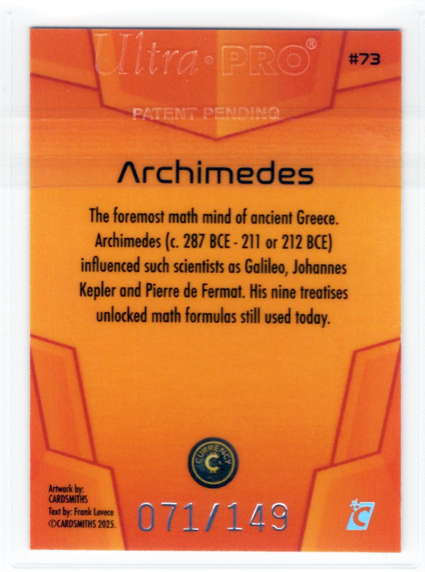 Cardsmiths Space – Galactic Edition – Archimedes #73 – Beryl 071/149