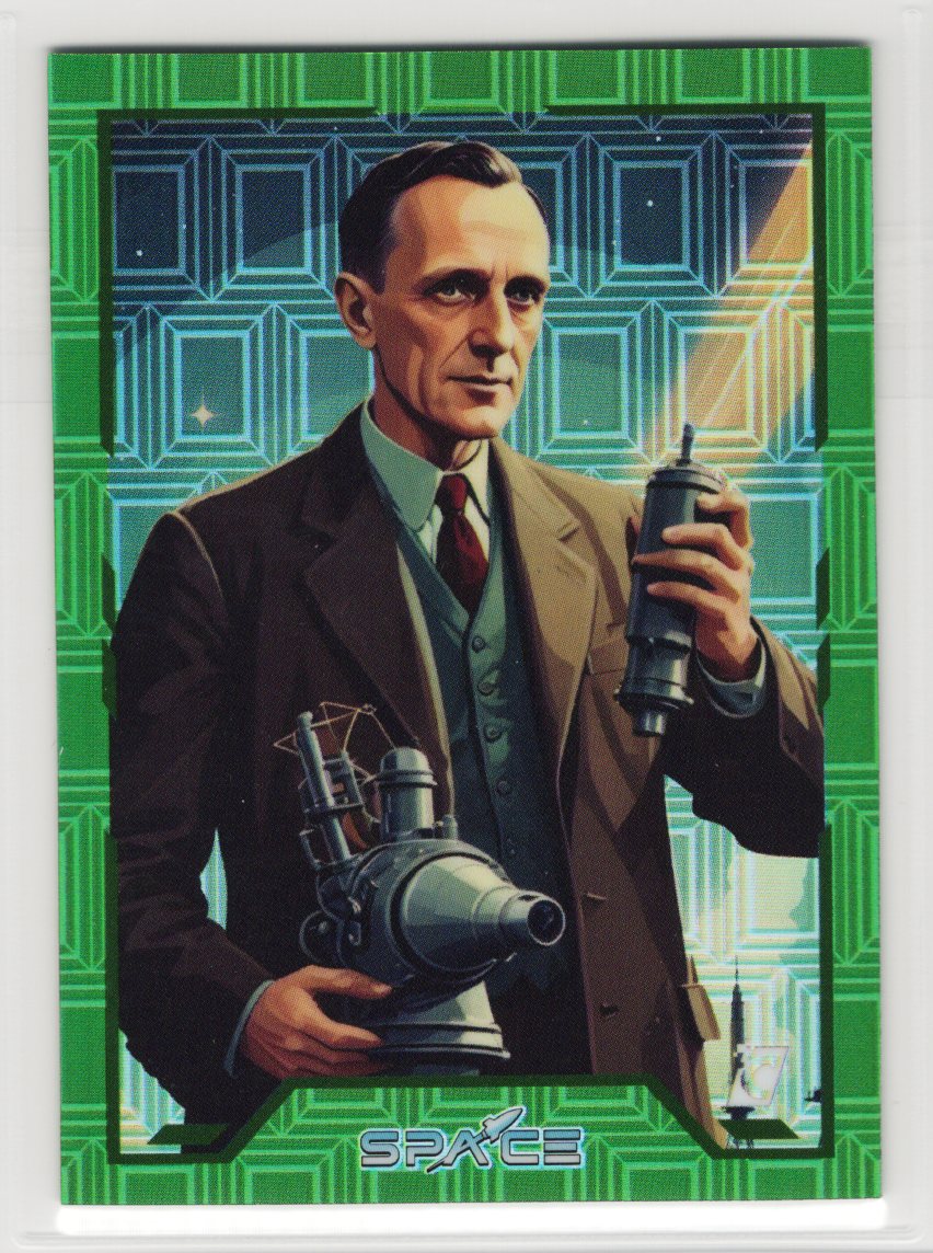 Cardsmiths Space – Galactic Edition – Edwin Hubble #29 – Emerald 03/99