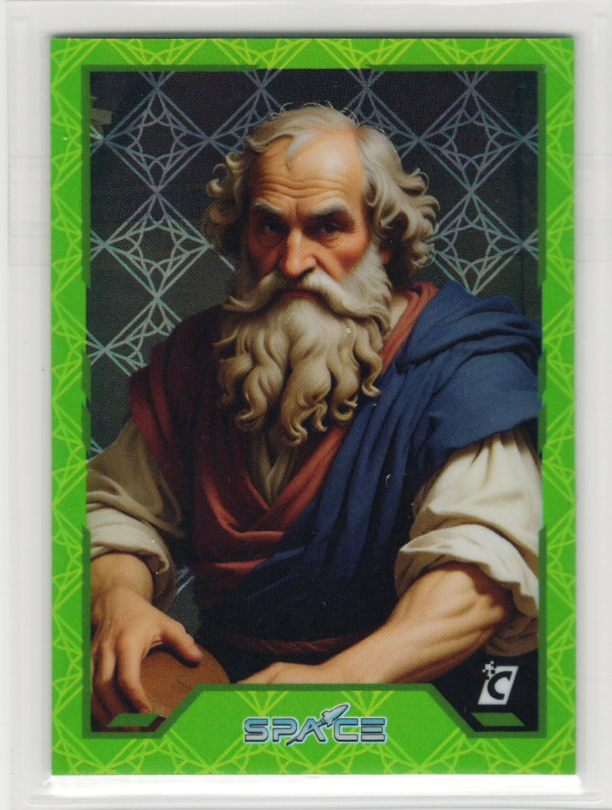 Cardsmiths Space – Galactic Edition – Archimedes #73 – Jade 043/45