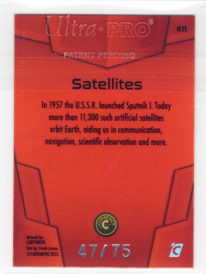 Cardsmiths Space – Galactic Edition – Satellites #11 – Garnet 47/75