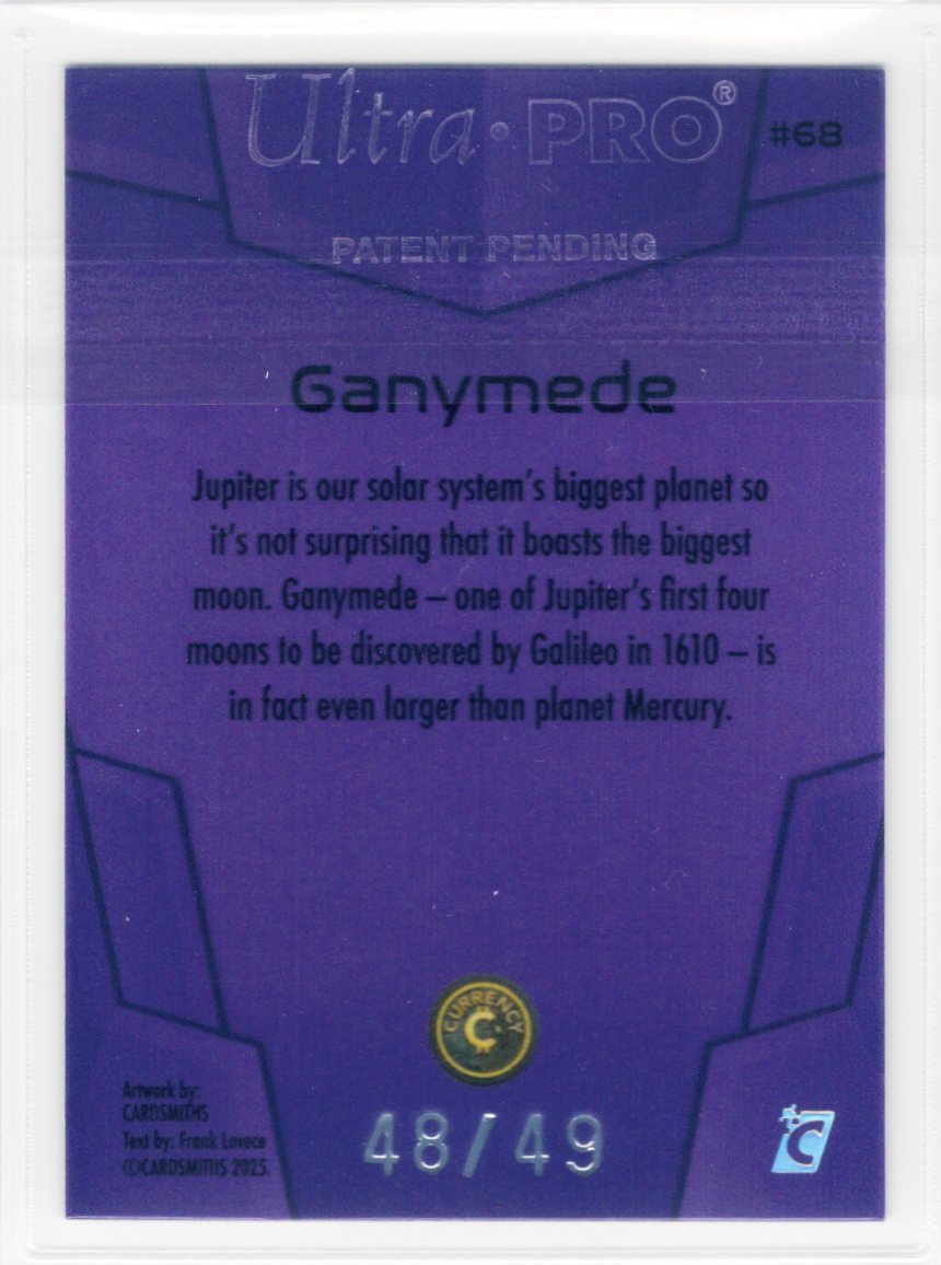 Cardsmiths Space – Galactic Edition – Ganymede #68 – Amethyst 48/49