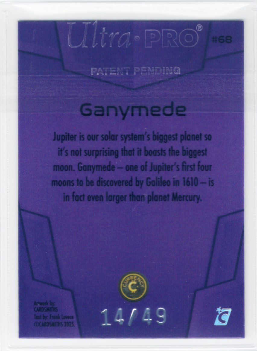 Cardsmiths Space – Galactic Edition – Ganymede #68 – Amethyst 14/49
