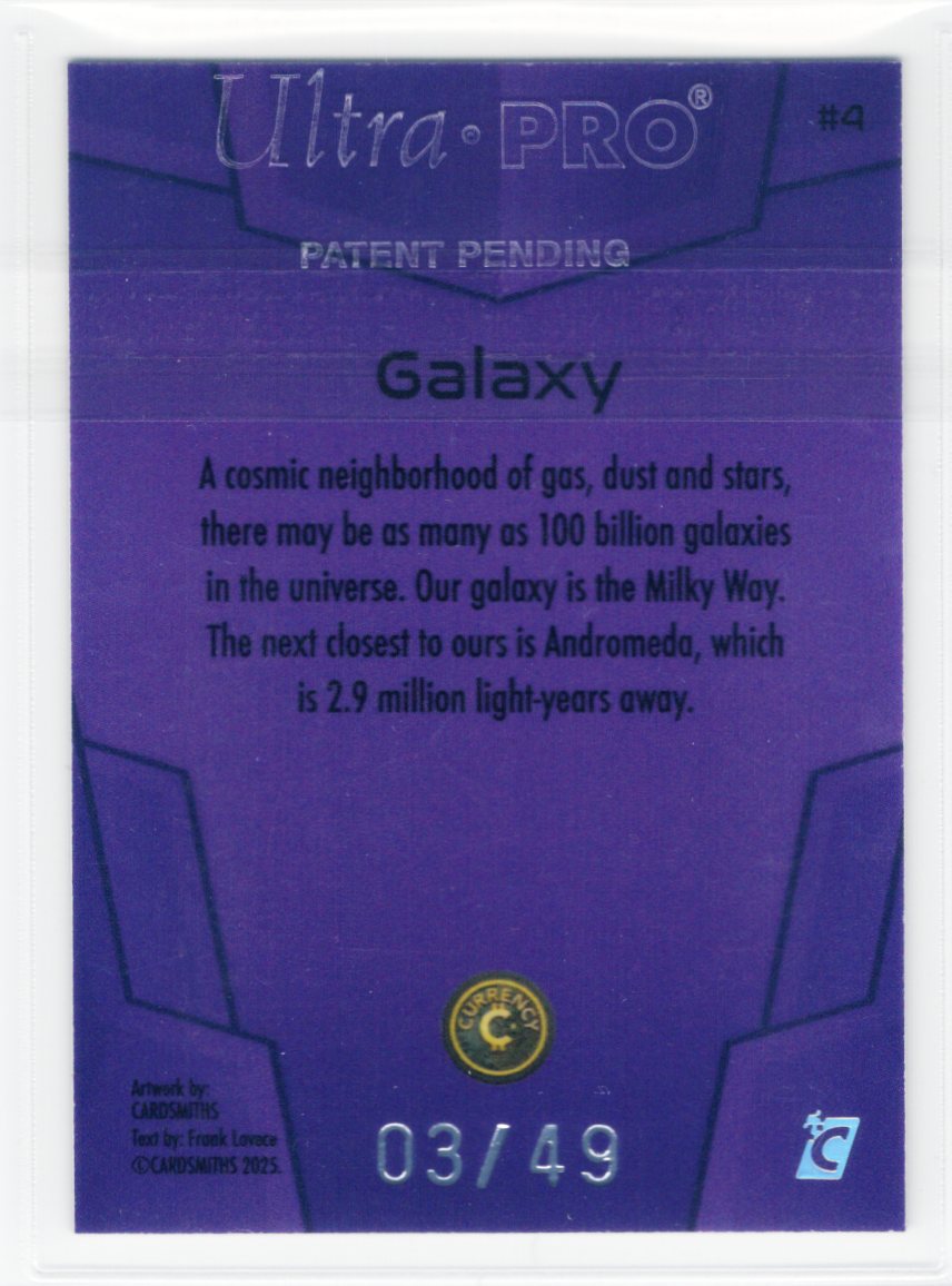 Cardsmiths Space – Galactic Edition – Galaxy #4 – Amethyst 03/49