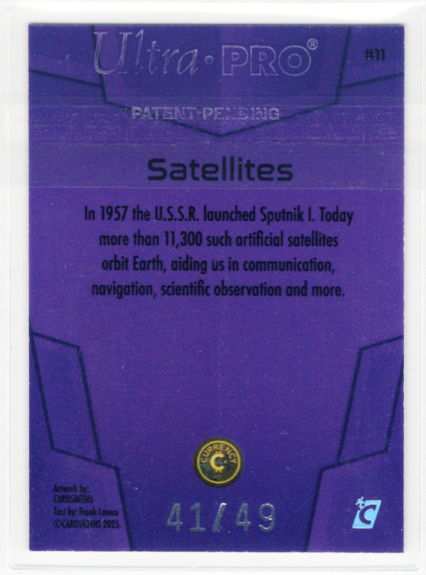 Cardsmiths Space – Galactic Edition – Satellites #11 – Amethyst 41/49