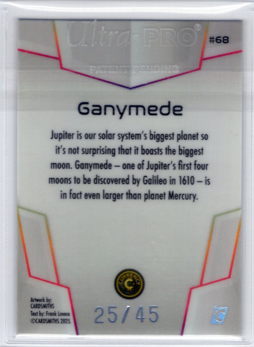 Cardsmiths Space – Galactic Edition – Opal #68 – Ganymede 25/45