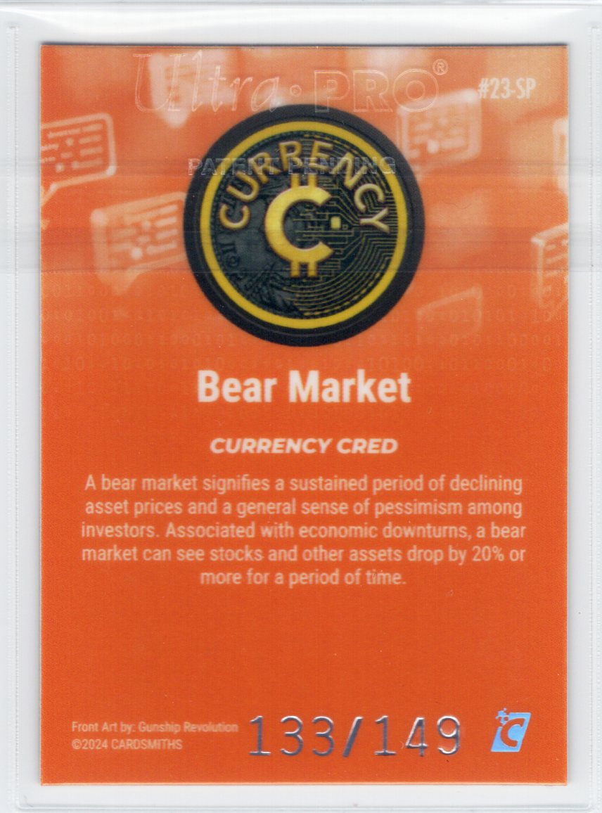 Cardsmiths Series 4 – Bear Market #23-SP – Beryl 133/149