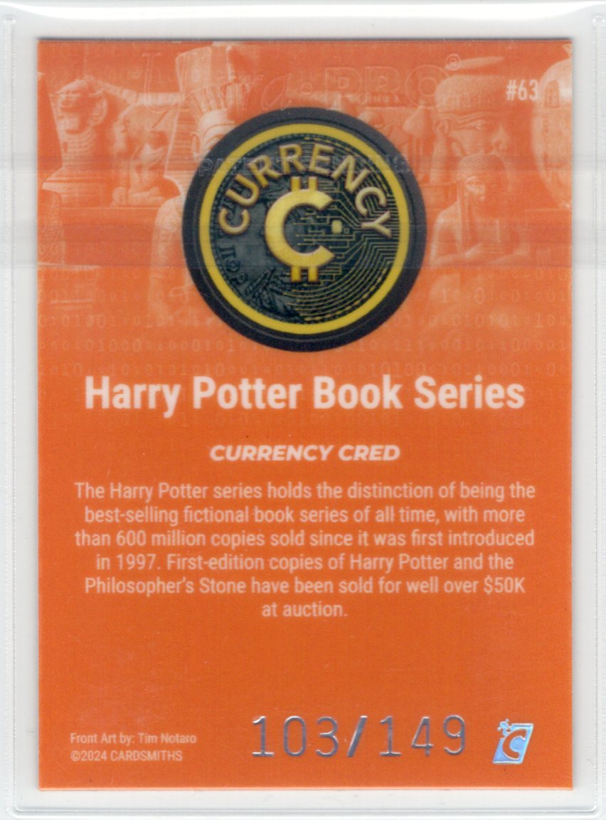 Cardsmiths Series 4 – Harry Potter Book Series #63 – Beryl 103/149