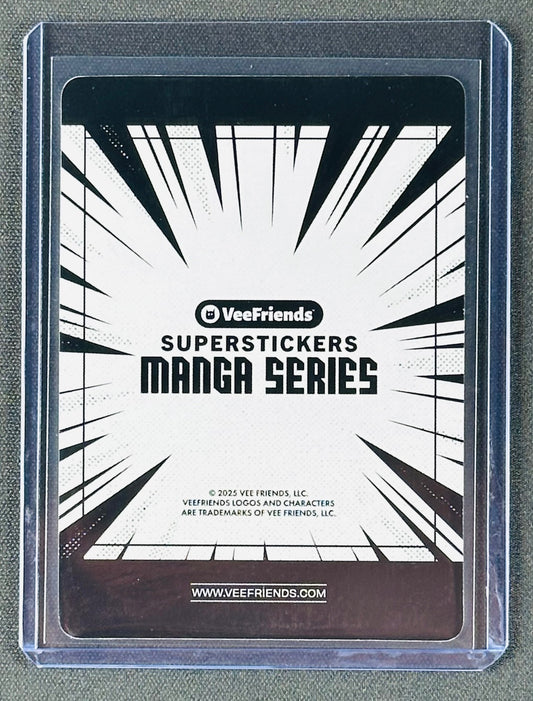 VeeFriends Super Stickers – Helpful Hippo – Black Splash /10 – Manga Series