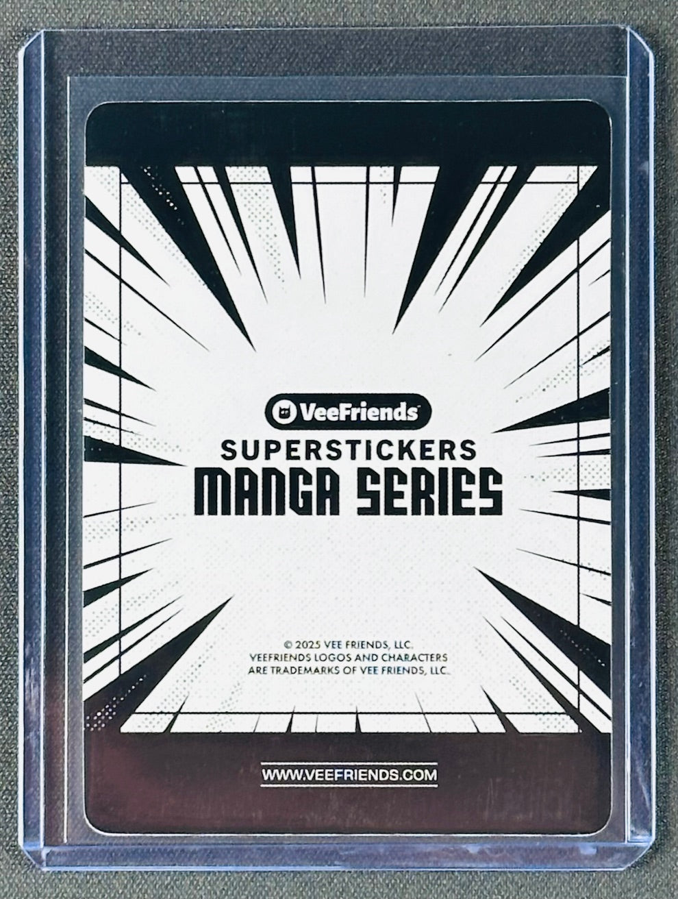 VeeFriends Super Stickers Manga Series – Tremendous Tiger – Black Splash /10