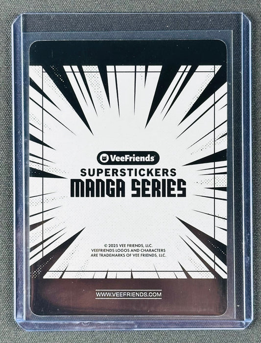 VeeFriends Super Stickers – Helpful Hippo – Black Splash /10 – Manga Series