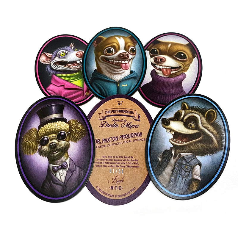 Dustin Myers "Perfectly Normal" Artist Trading Cards - Factory Sealed 6-Box Hobby Case (with Exclusive ThinkSpace Pack)