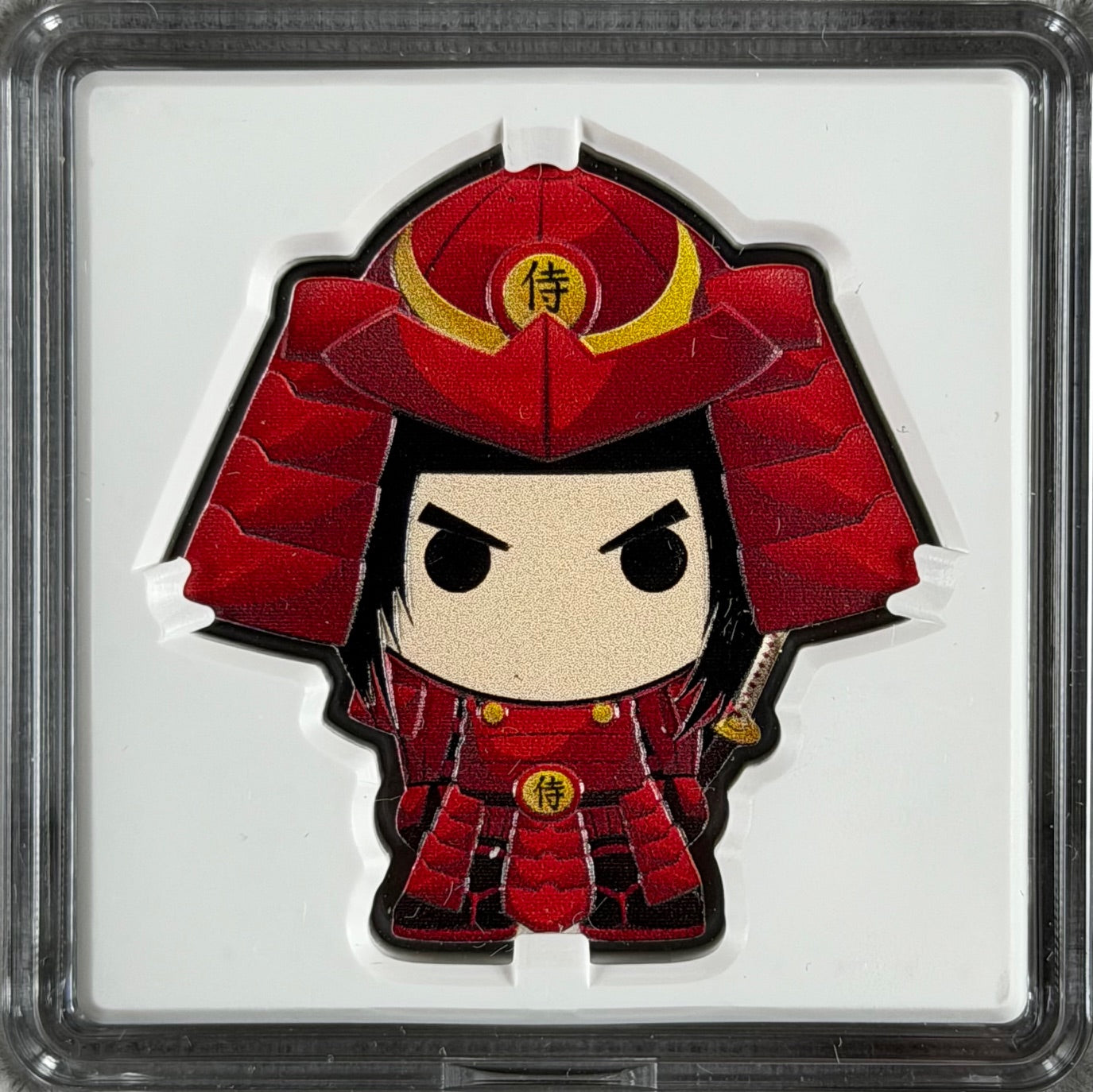 2022 Niue Samurai – 1 oz .999 Fine Silver Chibi Coin – New Zealand Mint