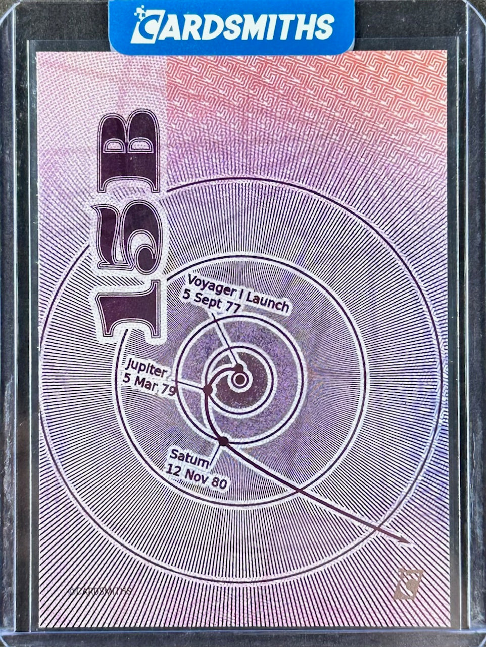 Cardsmiths Galactic Edition – 15B Voyager – Cold Foil Promo (Limited to 210 Copies)