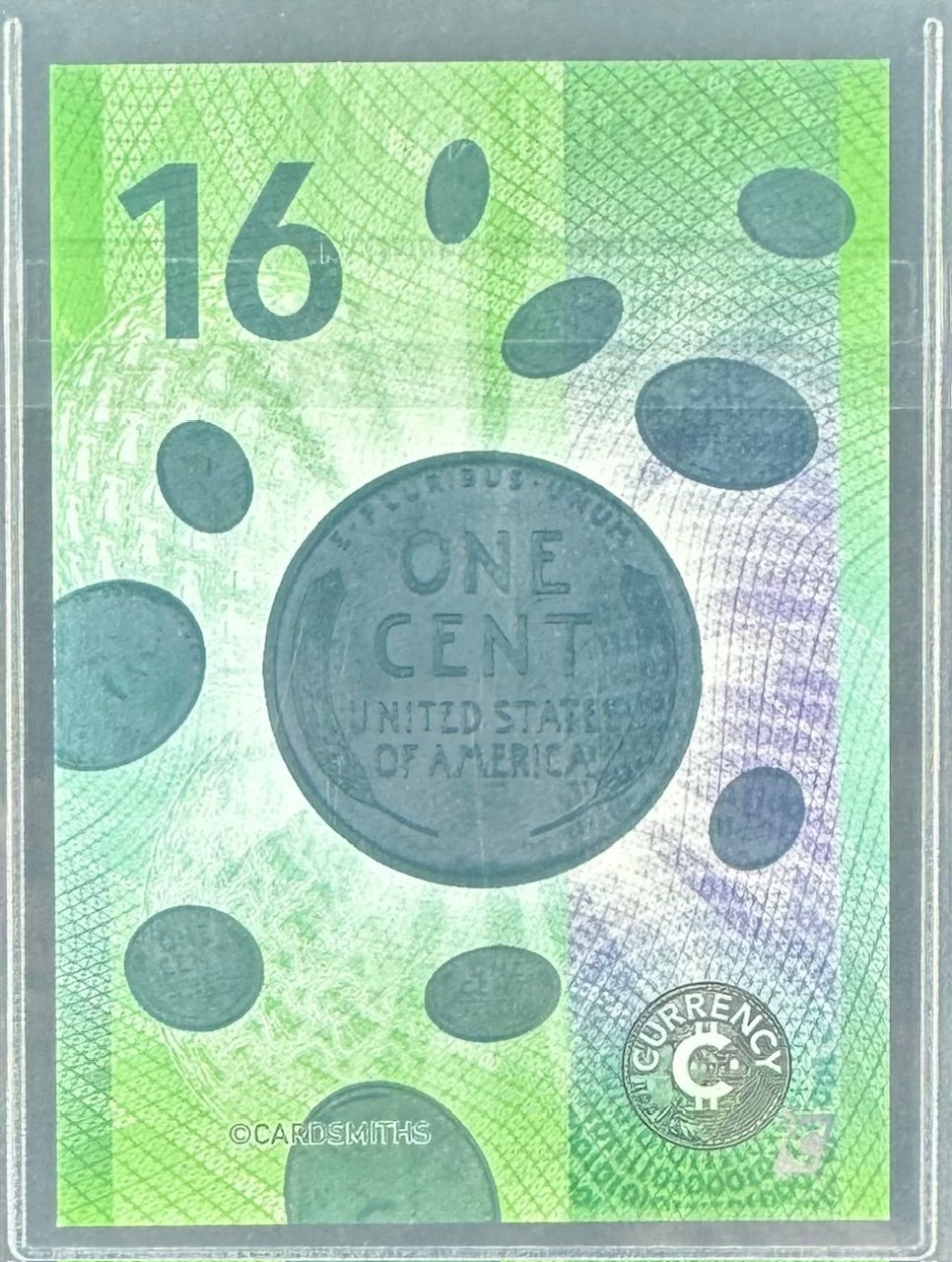 Cardsmiths Series 4 – #16 Abraham Lincoln – Cold Foil