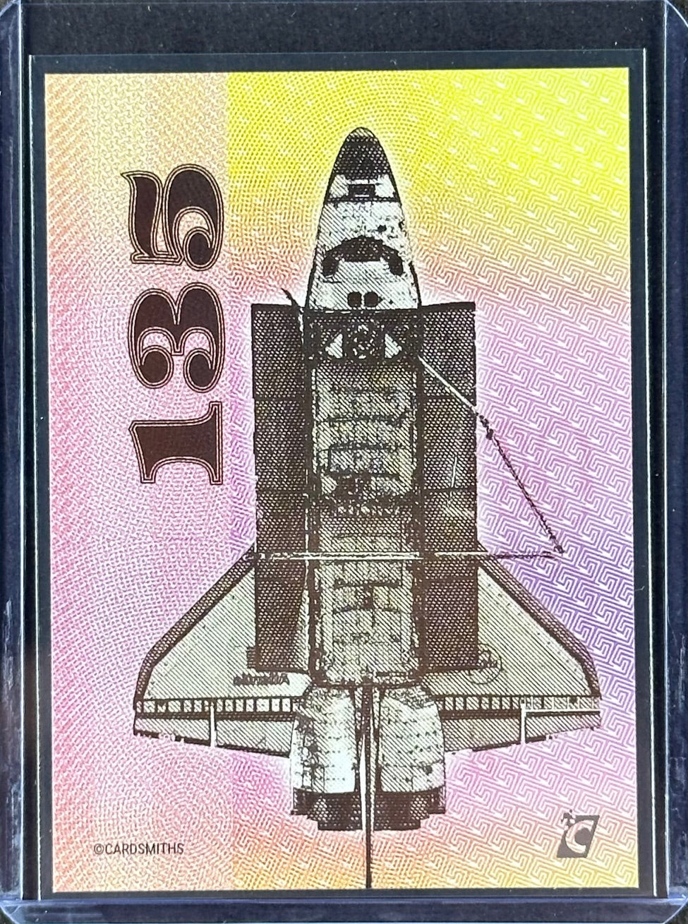 Cardsmiths Space – Galactic Edition – #135 Shuttle – Cold Foil