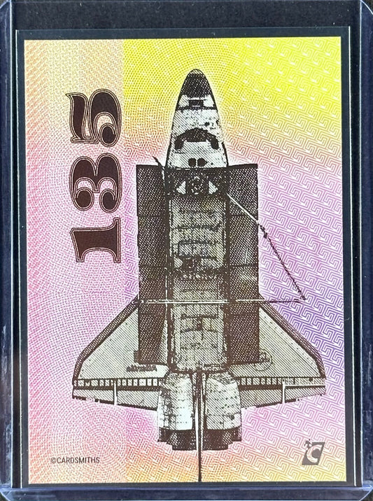 Cardsmiths Space – Galactic Edition – #135 Shuttle – Cold Foil