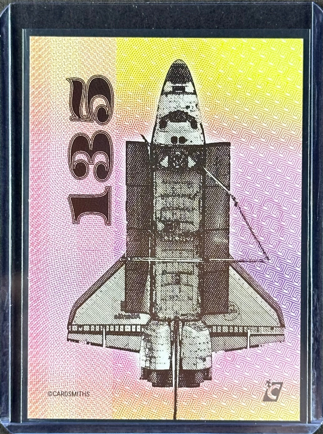 Cardsmiths Space – Galactic Edition – #135 Shuttle – Cold Foil