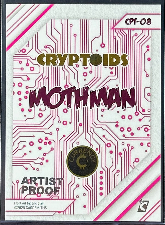 Cardsmiths Cryptoids – Mothman – Artist Proof (CPT-08)