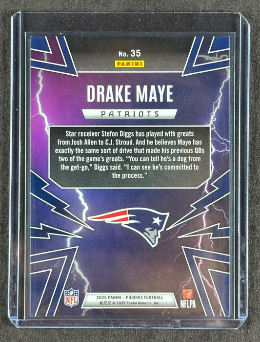 2025 Panini Phoenix Thunderbirds Insert - Drake Maye (Patriots)