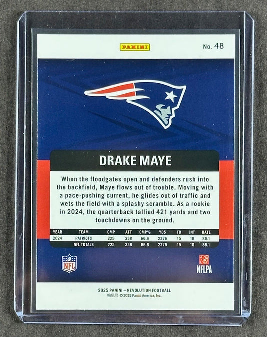 2025 Panini Revolution Drake Maye – Patriots #48