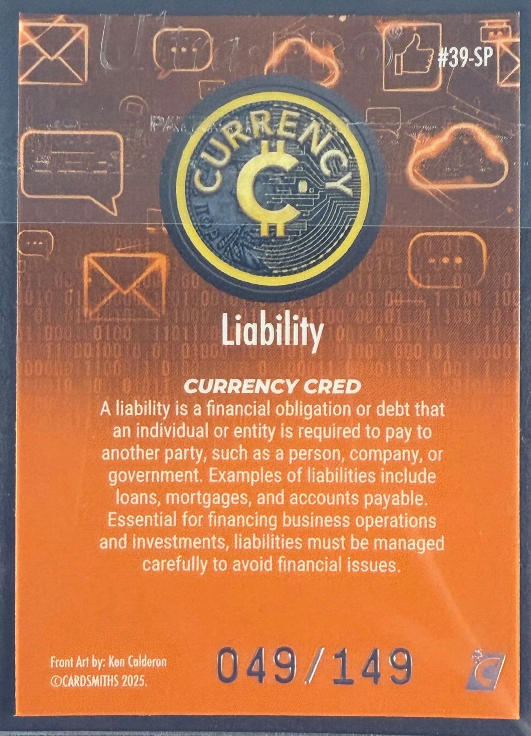 2025 Cardsmiths Series 5 - Bill SP #39-SP - Beryl 049/149