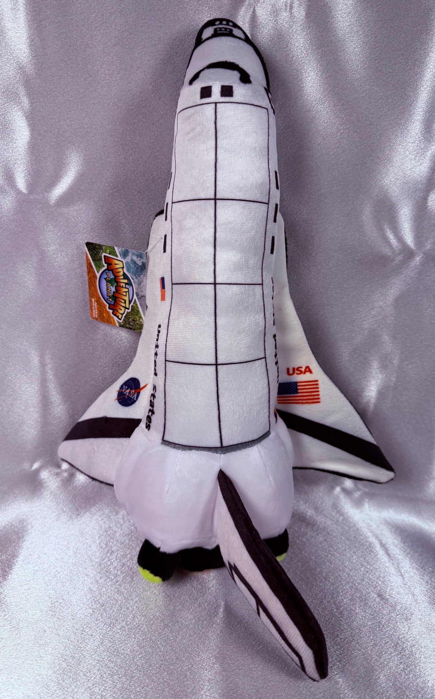 NASA Space Shuttle Plush Toy 14" – Adventure Planet USA Spaceship Stuffed Animal