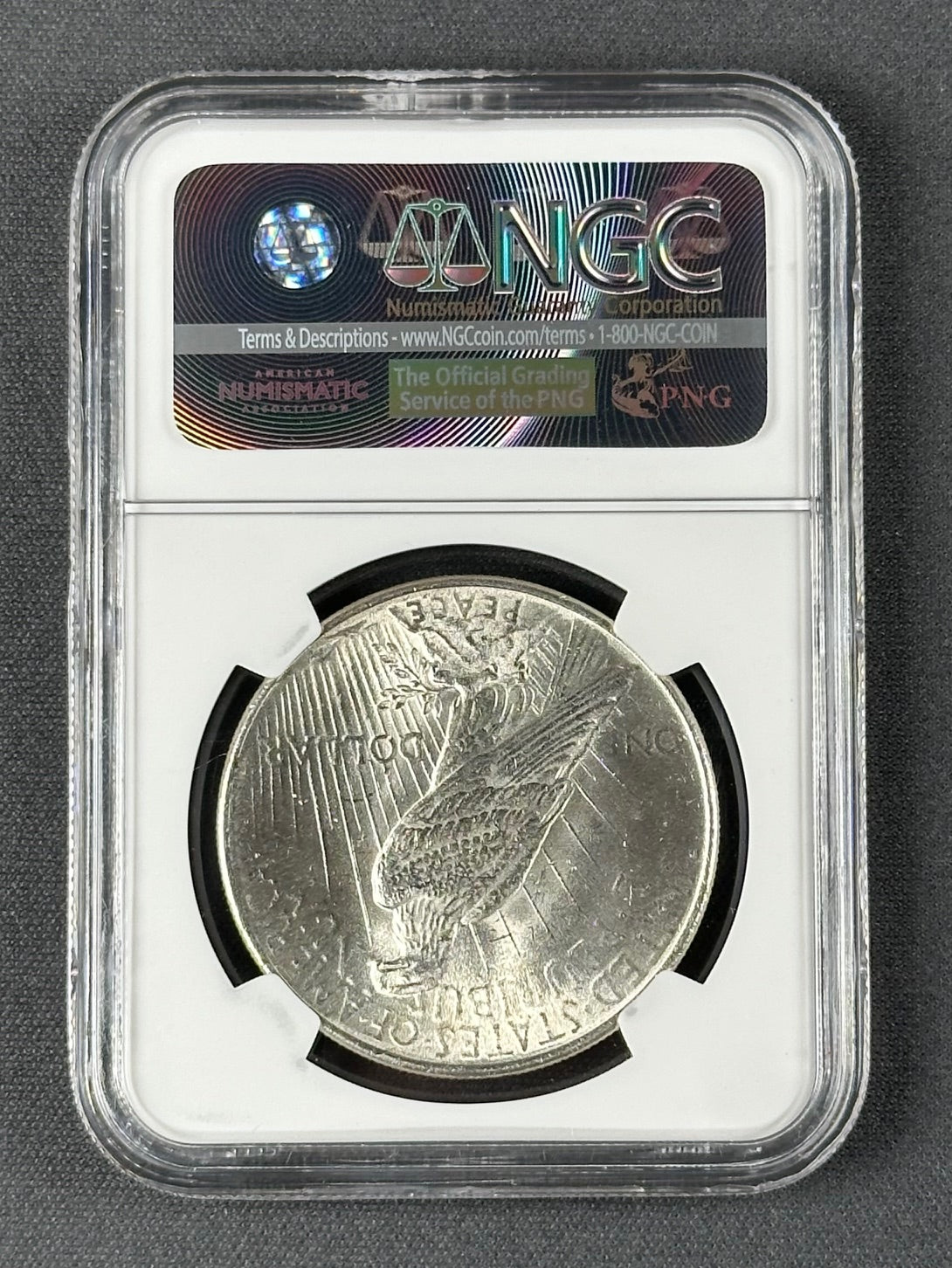 1924 Peace Silver Dollar $1 – NGC MS62 – U.S. Silver Coin