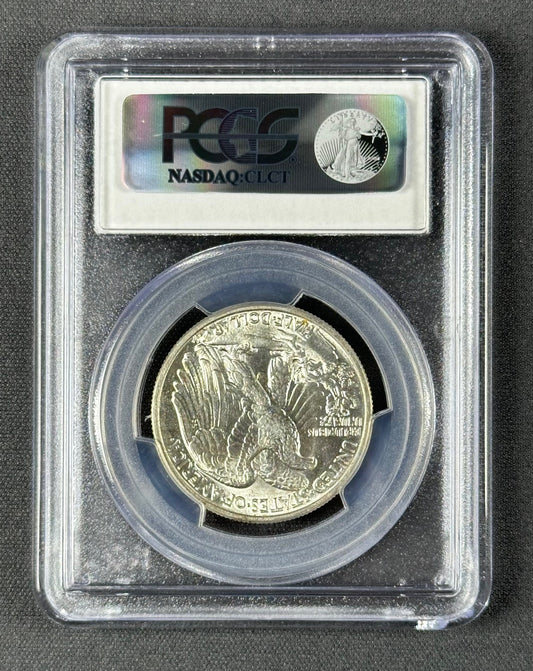 1943 Walking Liberty Half Dollar 50¢ – PCGS MS62 – U.S. Silver Coin