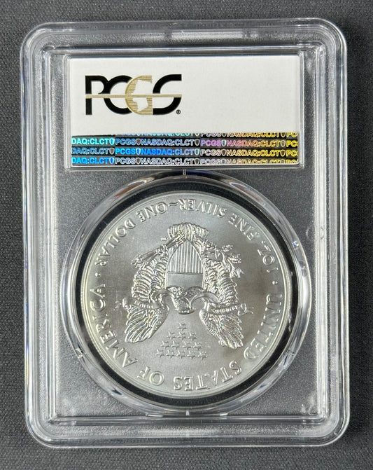 2018-W American Silver Eagle $1 – PCGS MS70 – First Strike – West Point Mint