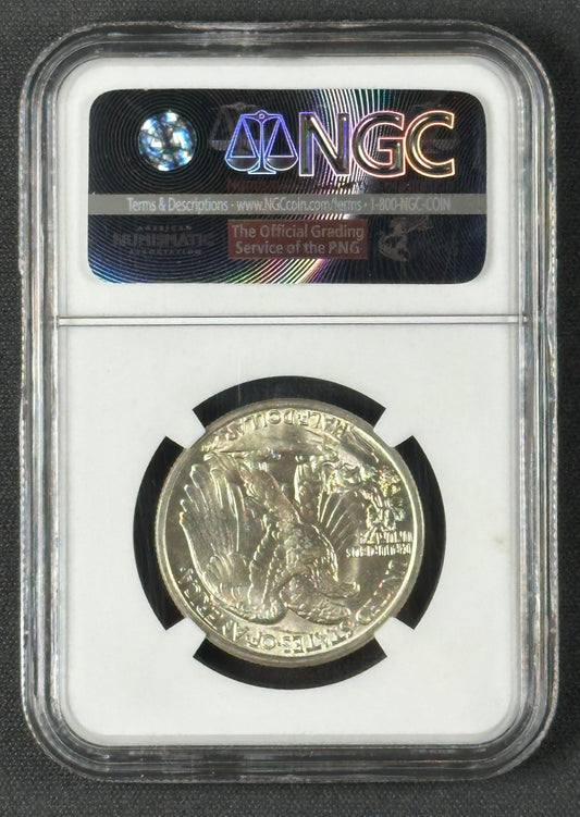 1942 Walking Liberty Half Dollar 50¢ – NGC MS64 – U.S. Silver Coin
