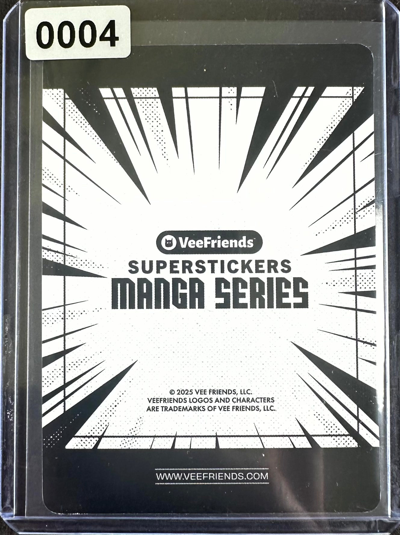 VeeFriends Super Stickers – Manga Series – Gracious Grizzly Bear – Limited /399