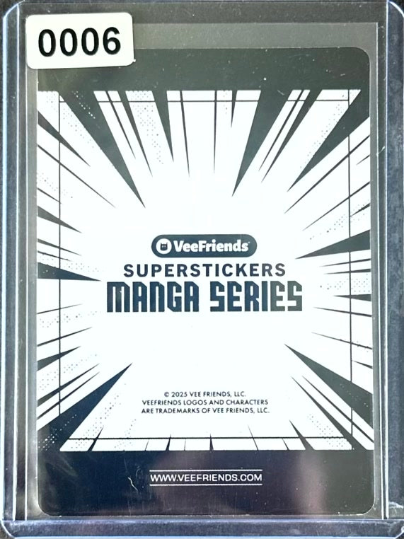 VeeFriends Super Stickers – Manga Series – Entrepreneur Elf – Limited /399