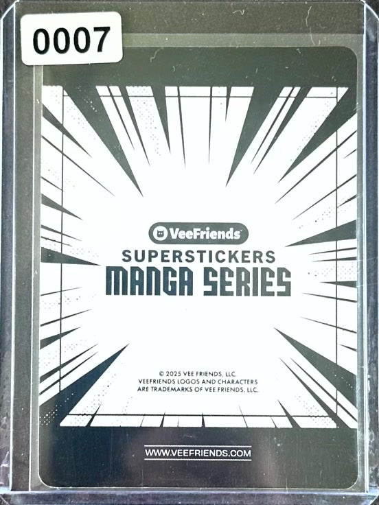 VeeFriends Super Stickers – Manga Series – Hype Horse – Limited /399