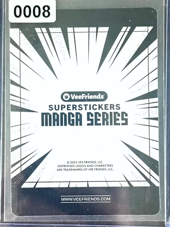 VeeFriends Super Stickers – Manga Series – Hype Horse – Limited /399