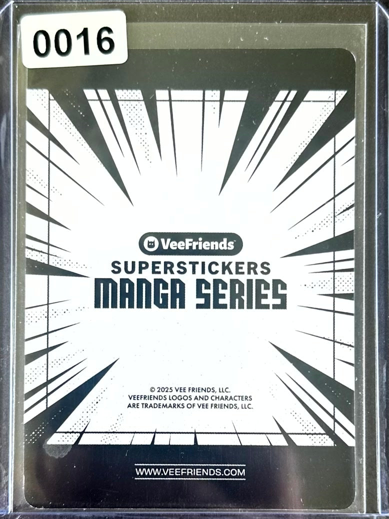 VeeFriends Super Stickers – Manga Series – Benevolent Barn Owl – Limited /399