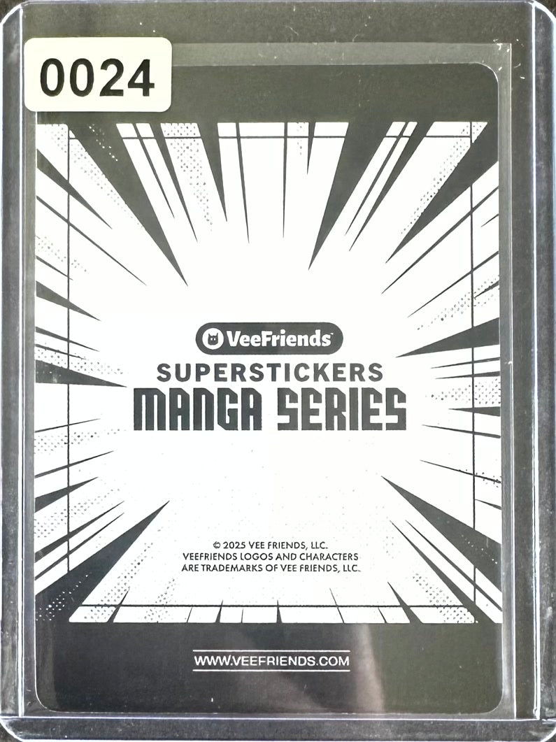 VeeFriends Super Stickers – Manga Series – Tenacious Turkey – Limited /399