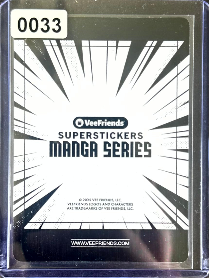 VeeFriends Super Stickers – Manga Series – Rare Robot – Limited /399