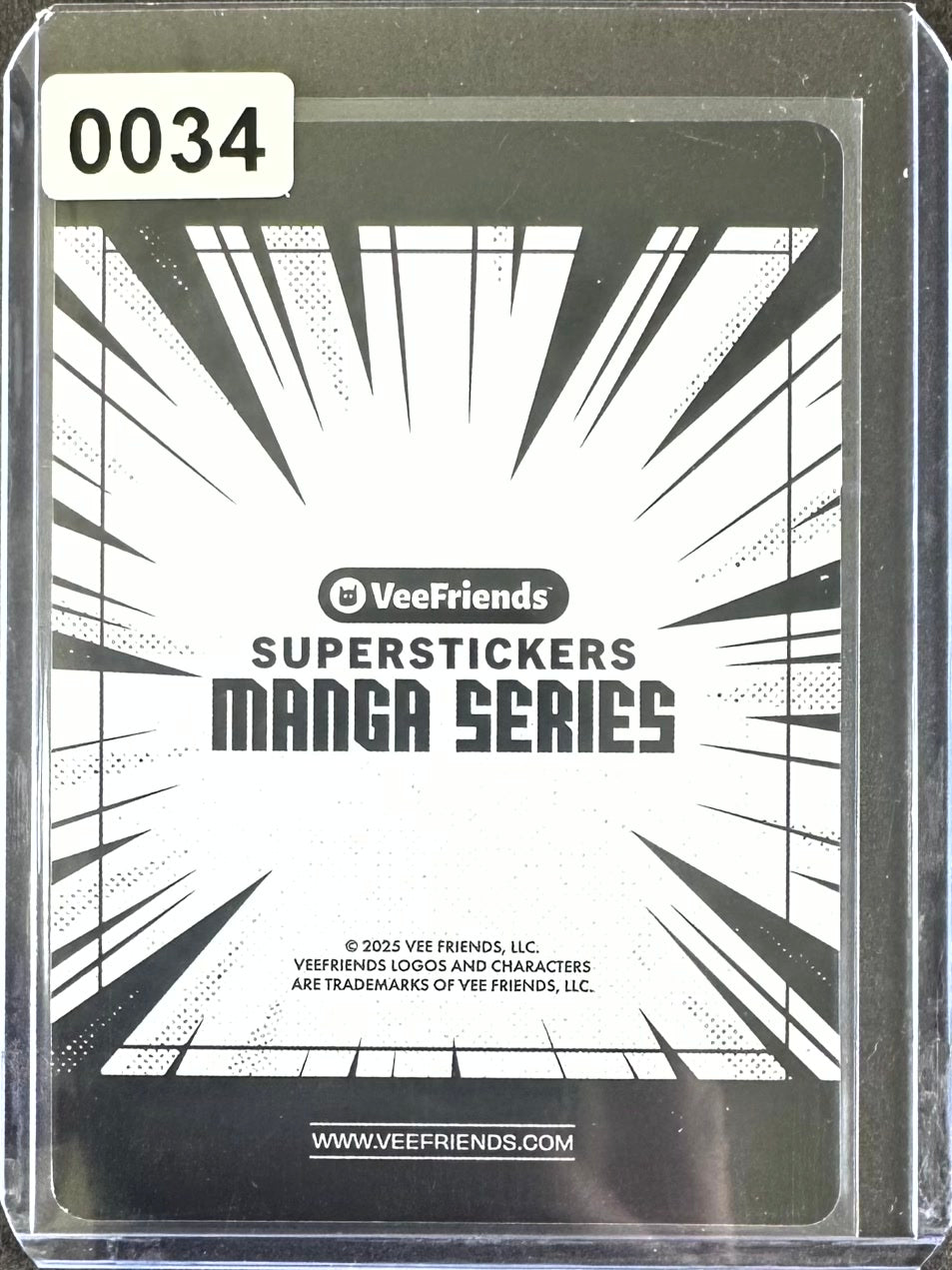 VeeFriends Super Stickers – Manga Series – Logical Lion – Limited /399