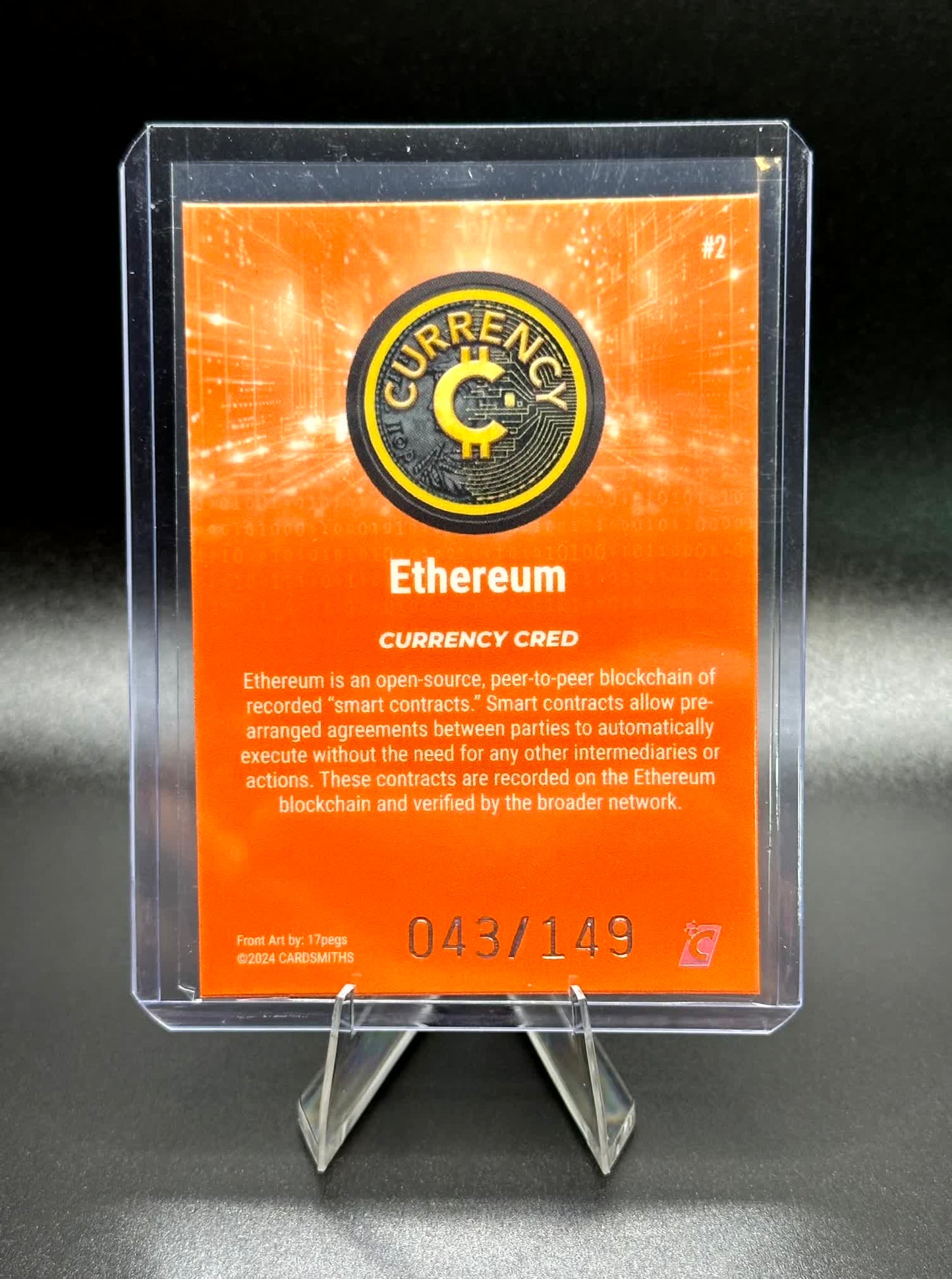 Cardsmiths Series 4 - Ethereum #2 - Beryl 43/149