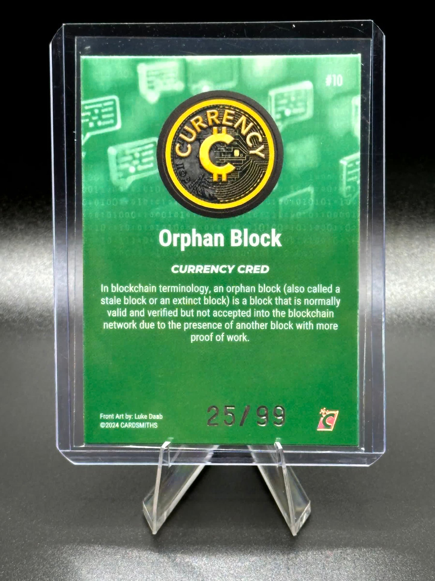 Cardsmiths Series 4 - Orphan Block #10 - Emerald 25/99