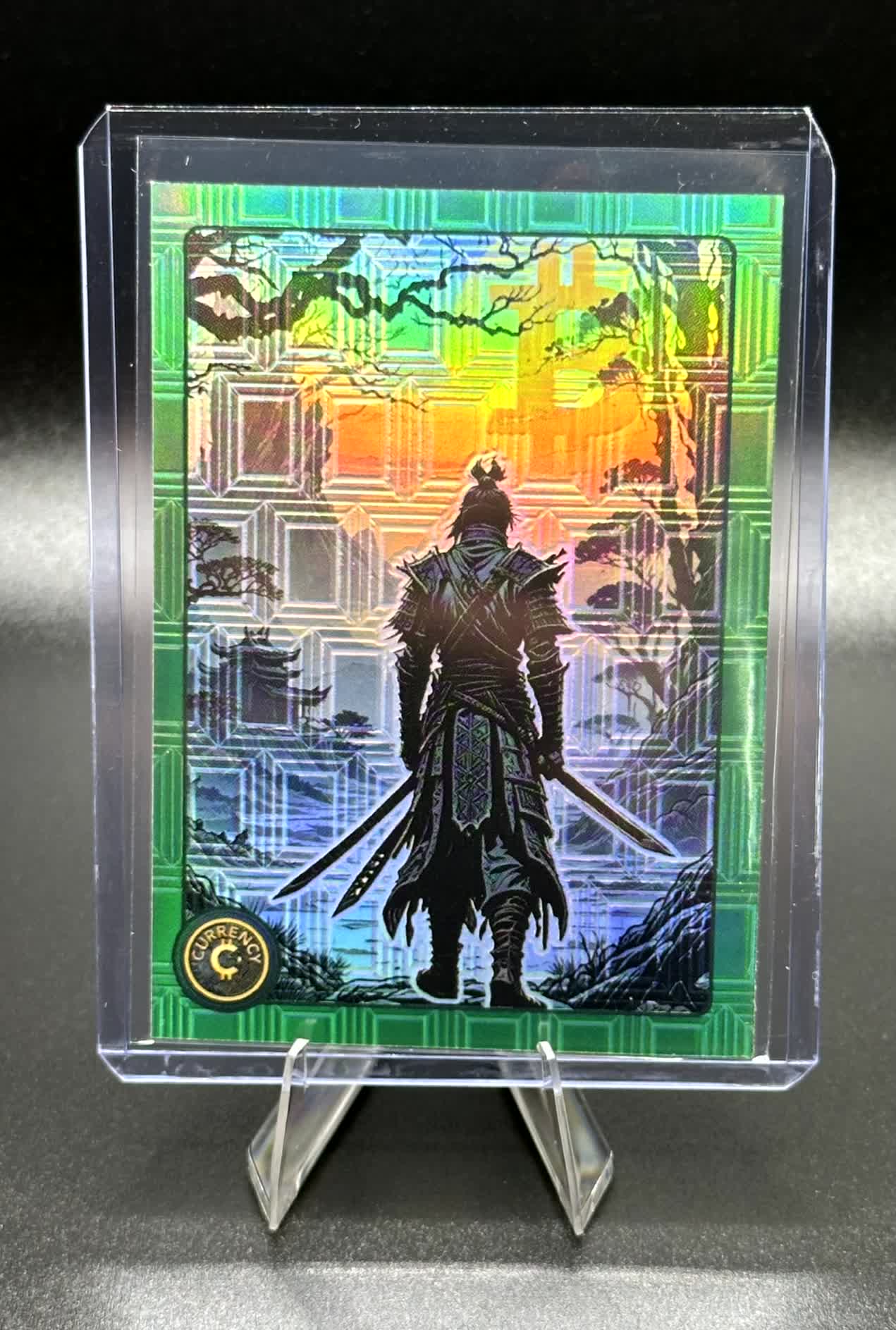 Cardsmiths Series 4 - Satoshi Nakamoto #54 - Emerald 81/99