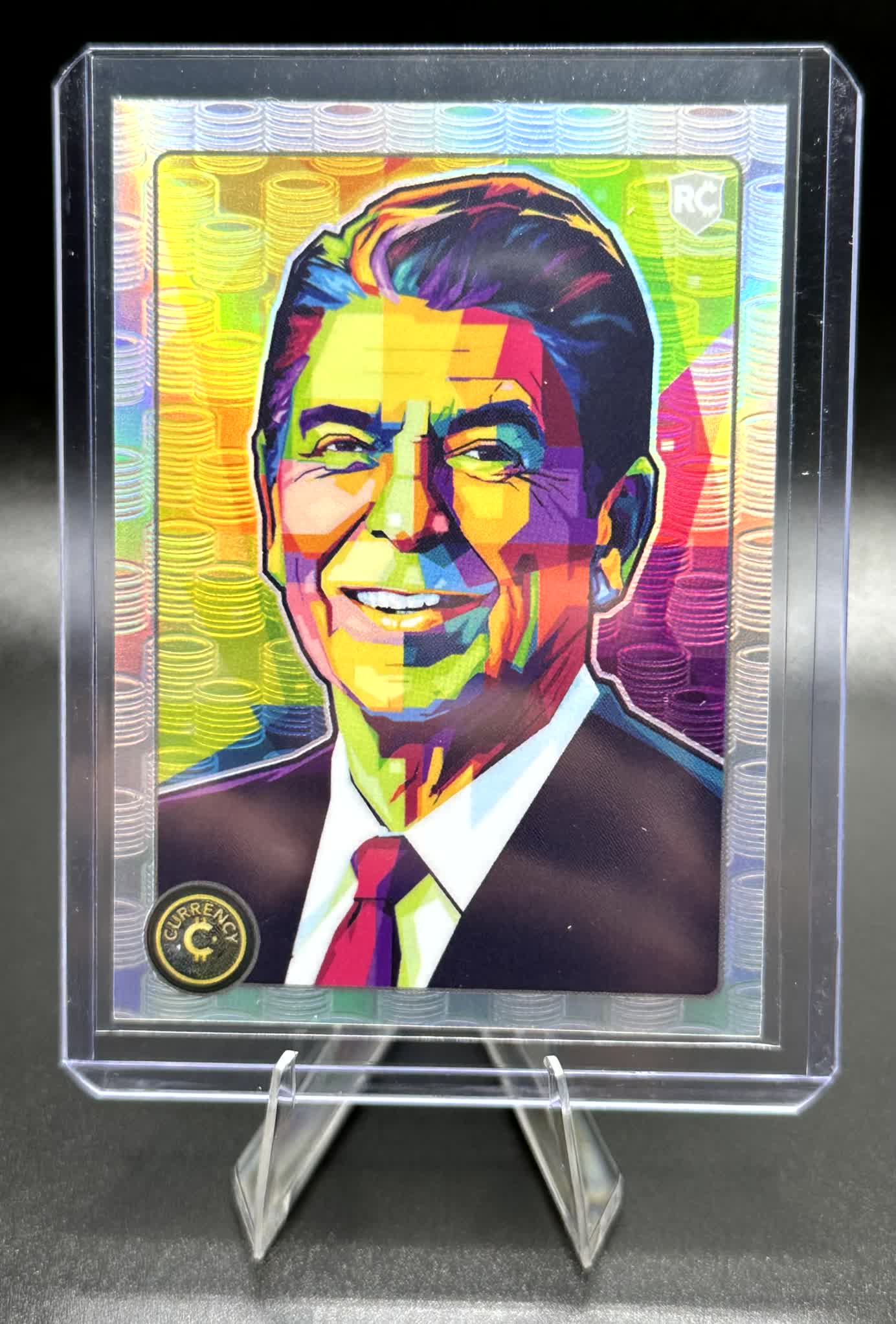 Cardsmiths Series 4 - Ronald Reagan #4 - Silver 12/50