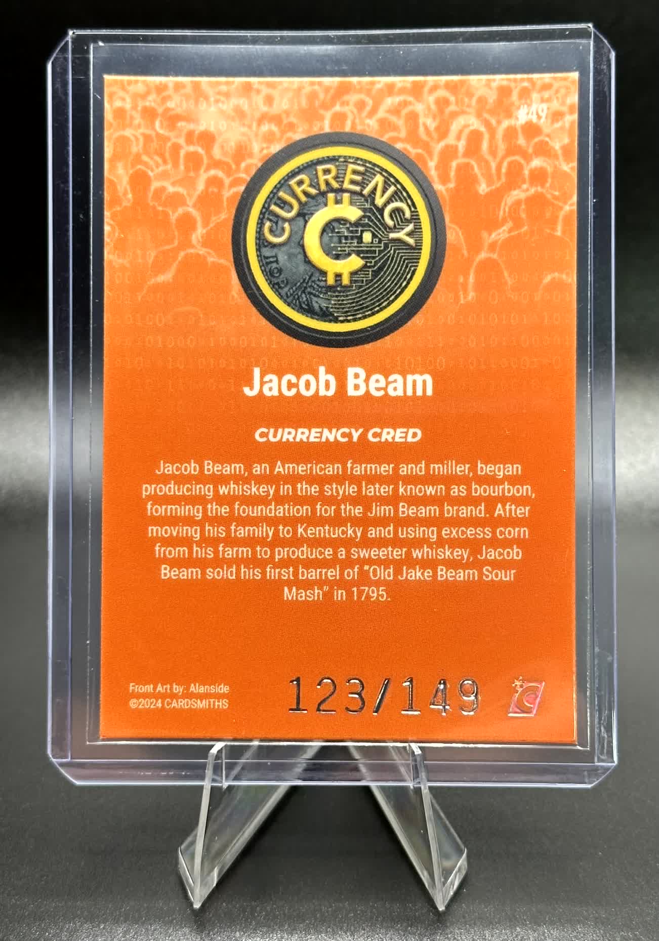Cardsmiths Series 4 - Jacob Beam #49 - Beryl 123/149