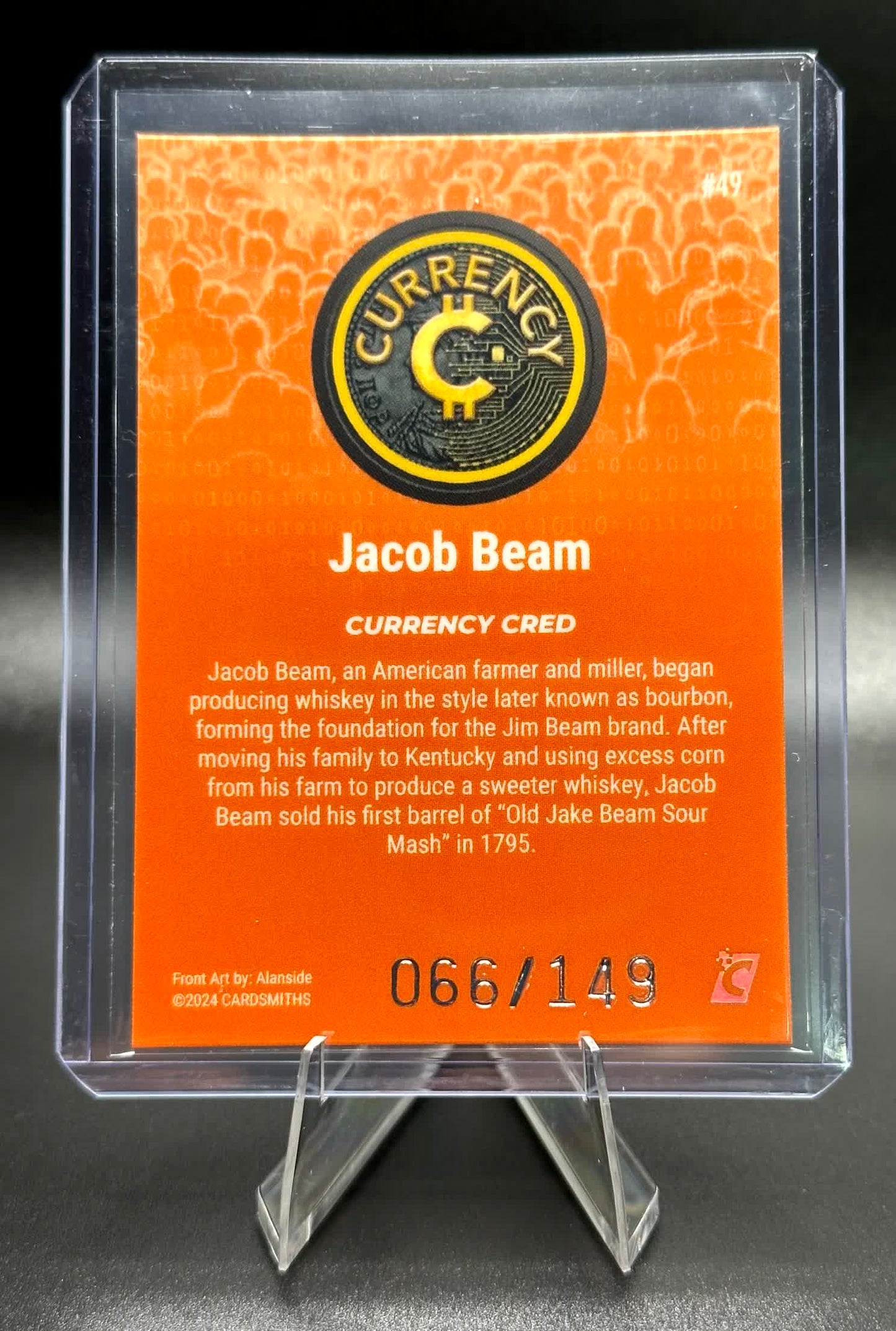 Cardsmiths Series 4 - Jacob Beam #49 - Beryl 66/149